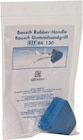 Flexibele beetvork - BK130, Handvat rubber blauw