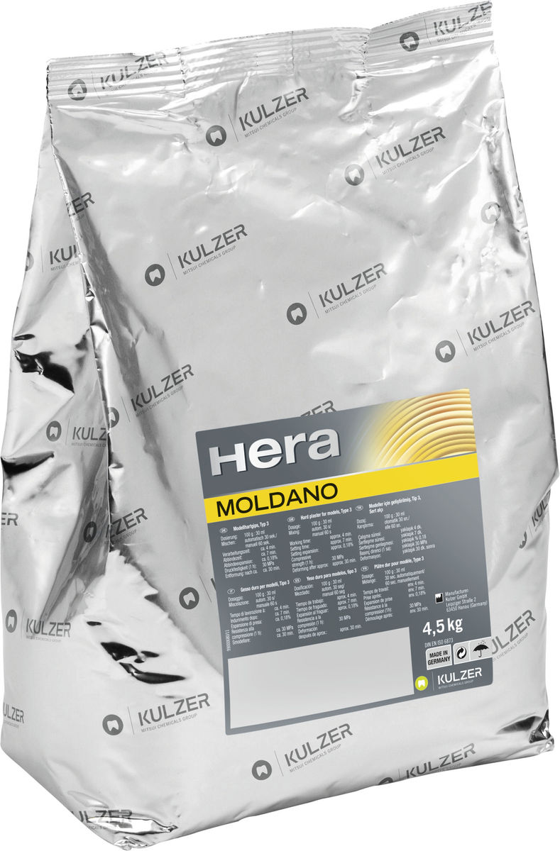 Moldano gips 4,5 kg - Blauw