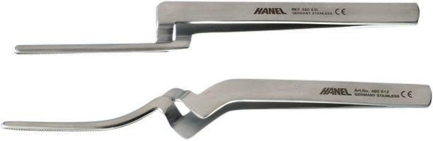 Hanel Articulatiepapierpincet Miller - Recht