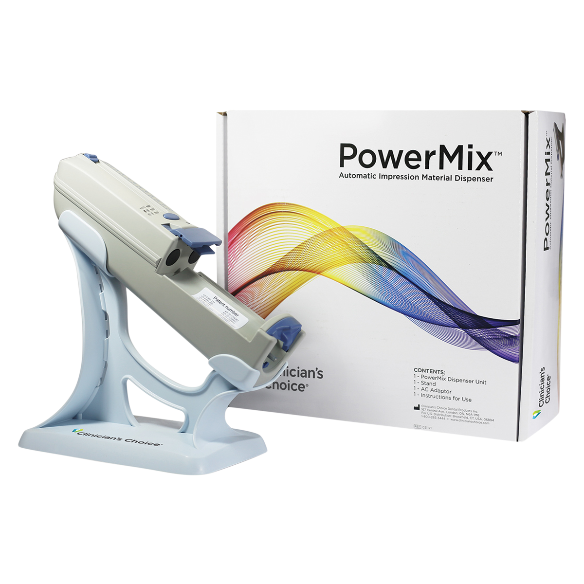 PowerMix Dynamic Dynamic Mixing Machine Gray Complete System Ea