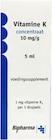 Vitamine K concentraat 10 mg/ml - per 5 ml
