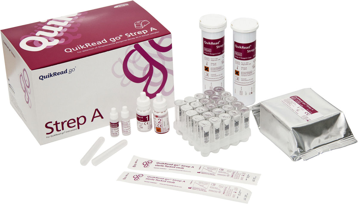 QuikRead go® Strep A testkit - per 50 stuks