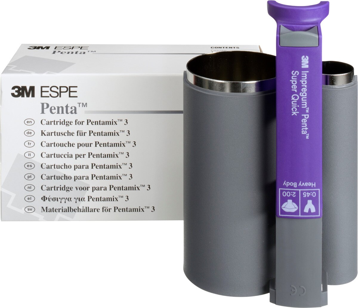 Pentamix 3 cartridges - Voor Impregum Penta Super Quick Heavy Body