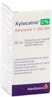 Xylocaine/adrenaline 2% fles - flesje 20 ml