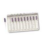 Zenuwnaalden - steriel verpakt - ISO 15, wit, xxxf - 10 stuks