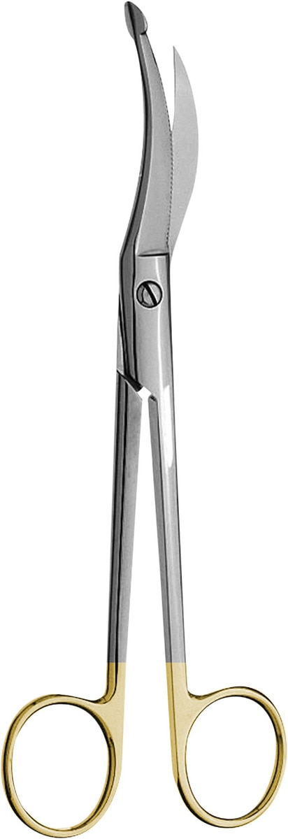 Episiotomieschaar Waldmann widia Linkshandig - 18cm
