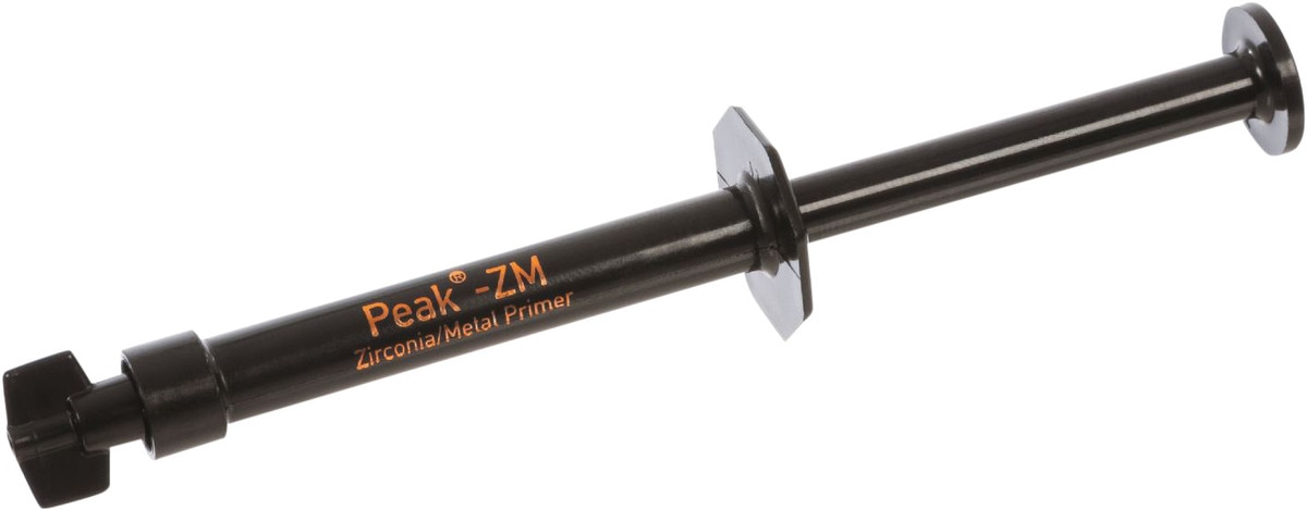 Peak-ZM zirconia-metal primer - syringe kit - 2464 - Spuitje, 1,2 ml + 20 Black mini brush tips