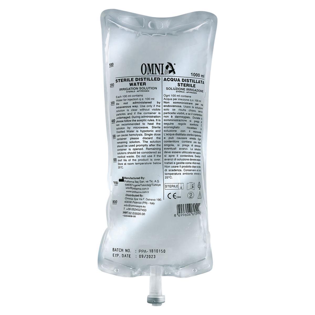 Steriel Gedestilleerd Water - 10x 1000 ml - 32.E0020