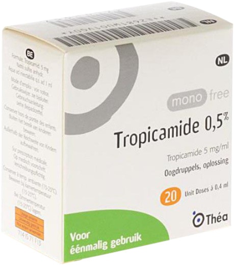 Monofree Tropicamide - 20 x 0,4ml