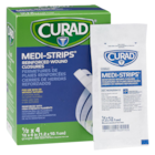 Curad Medi-Strip Wound Closure Strip 1/2x4" Porous White 50x6/Bx