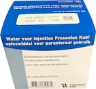 Steriele water ampullen - 20 x 10 ml