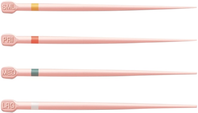 Conform Fit Gutta-Percha points voor WaveOne Gold - assortiment - elk 15 points Small, Primary, Medi