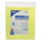 Emergency Blanket Yellow Poly Coated/Spunbonded 54x80"