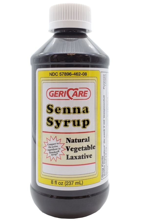 Natural Senna Cough Syrup 8.8mg 8oz/Bt