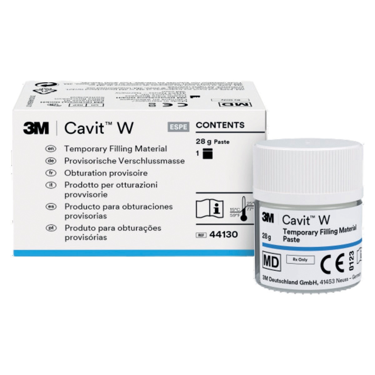 Cavit 3M - Intermédiaire - Blanc - Pot de 28g