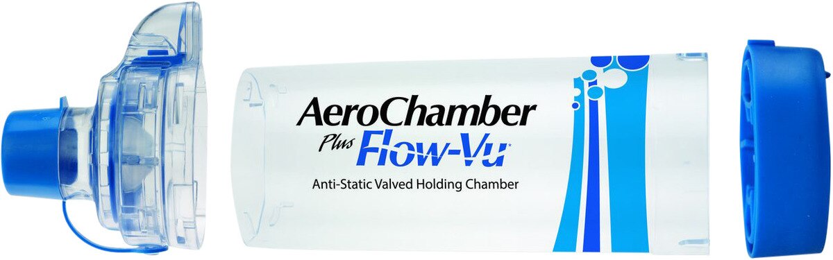 Aerochamber flow met mondstuk - per stuk