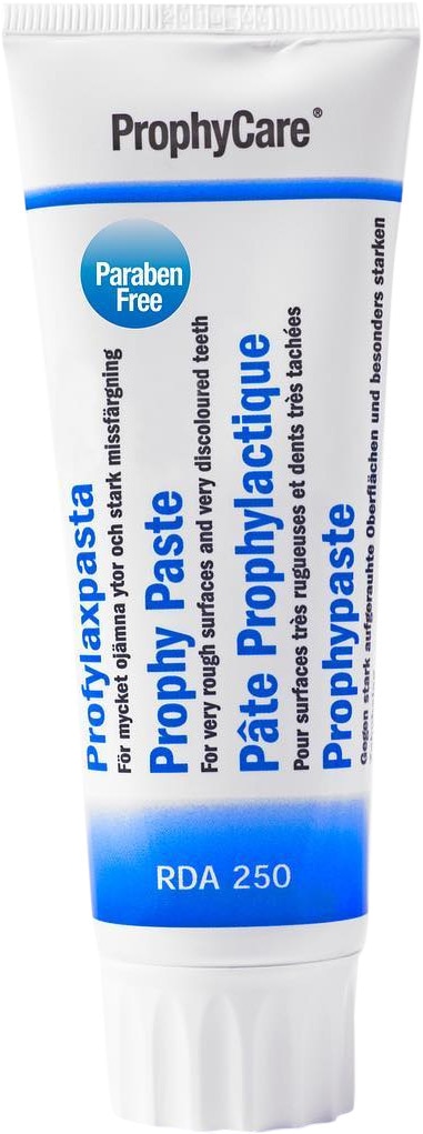 ProphyCare Prophy Paste Blue - Parabeenvrij, 96 g, 60 ml, RDA 250, 125 micron