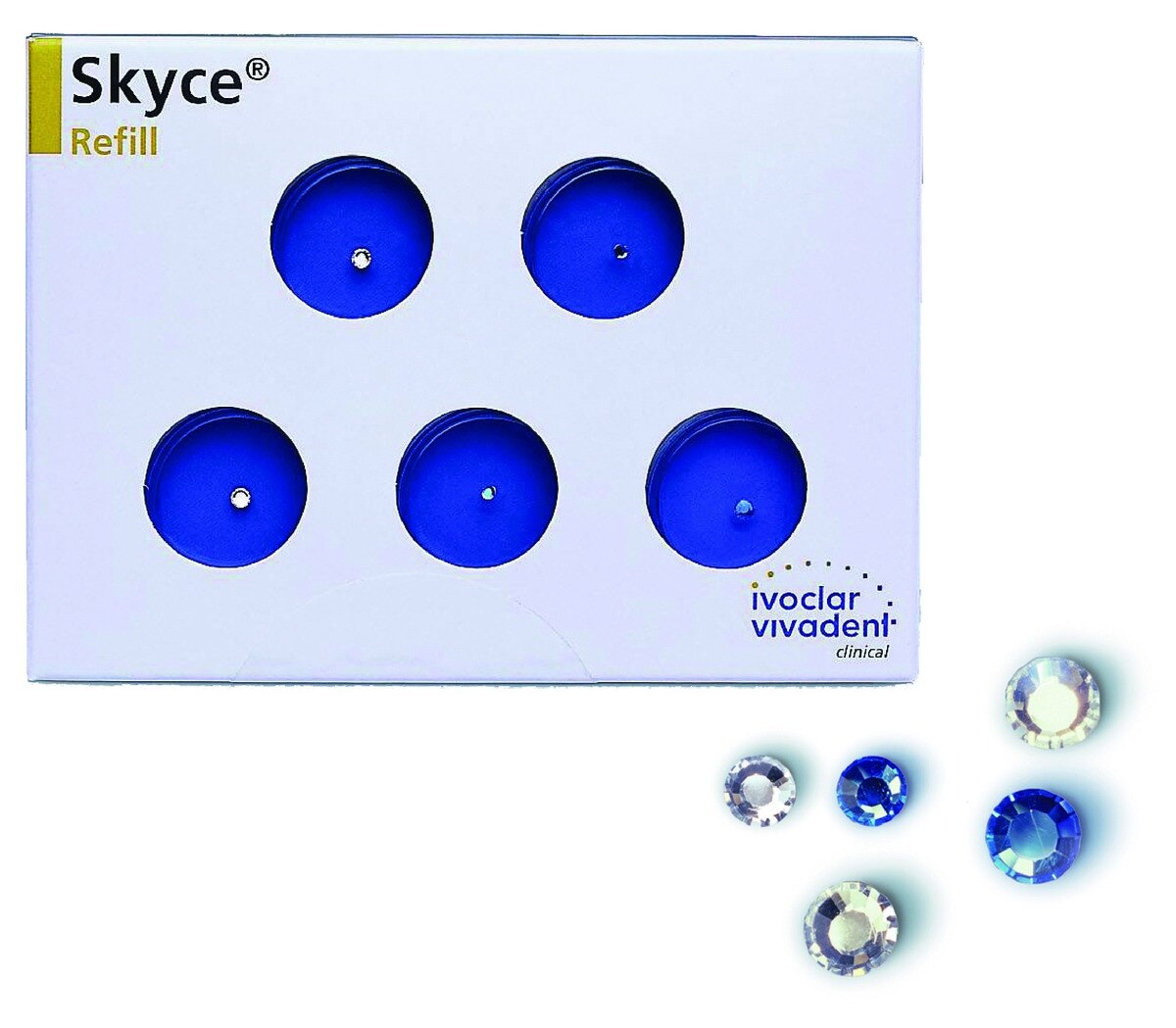 Plaques thermoformables Skyce - Cristal transparent - Ivoclar Vivadent - Épaisseur 1,9 mm
