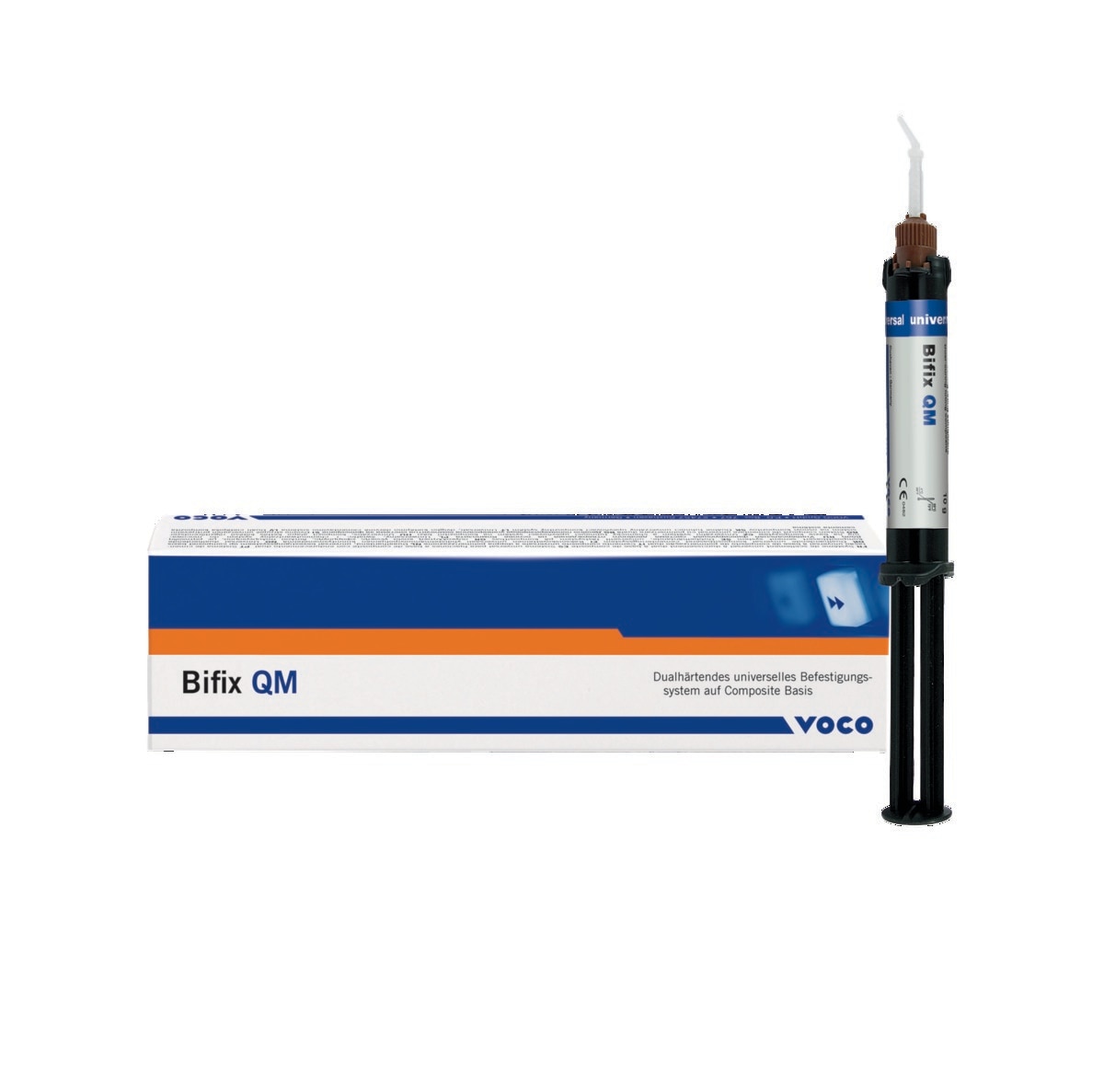 Bifix QM VOCO - Seringue de 10g + 10 embouts - Translucide
