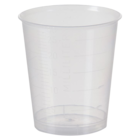 Medicine Graduated Cup Plastic Clear 30 mL Disposable 4800/Ca