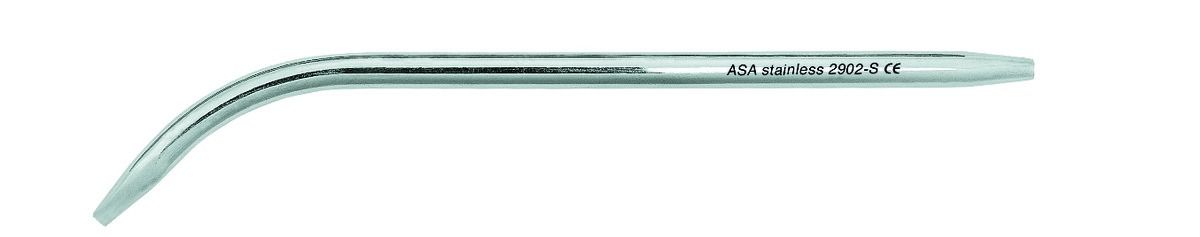 Pompe à salive en acier ASA DENTAL - Taille S - L'unité