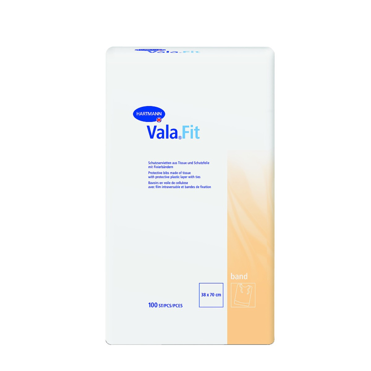 Bavoirs Valafit Plus HARTMANN - Boîte de 100