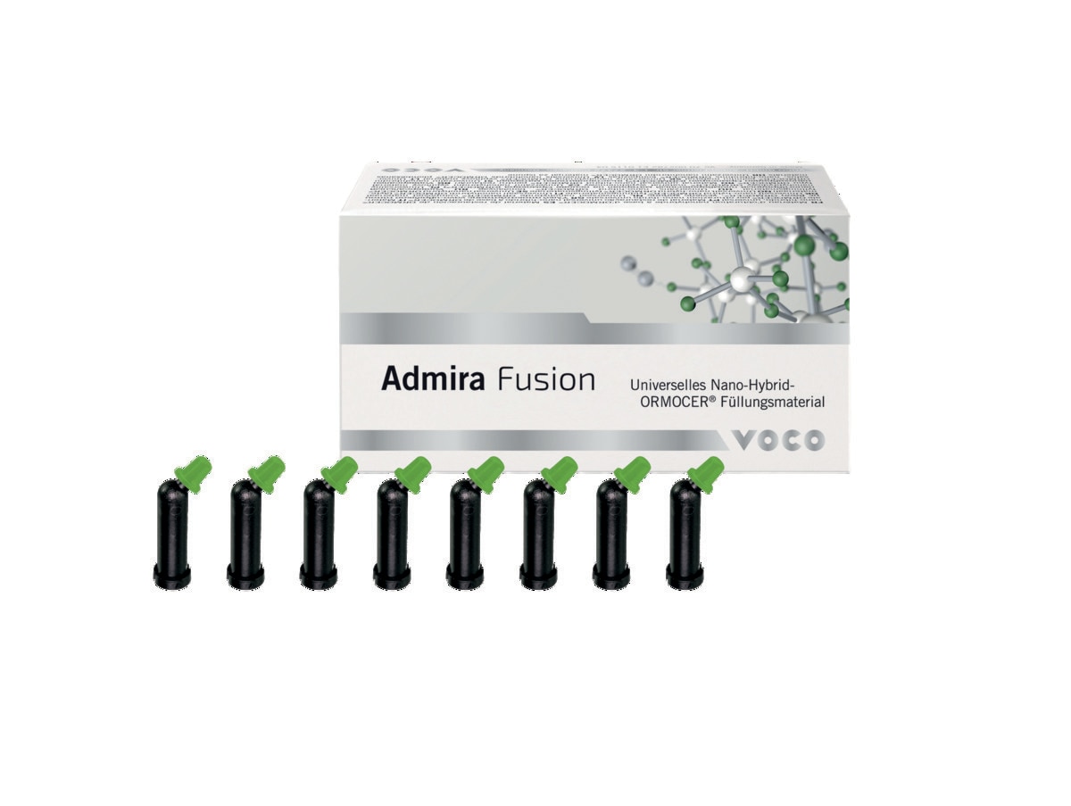 Admira Fusion - Coffret adhésif + caps 75 X 0.2g - VOCO