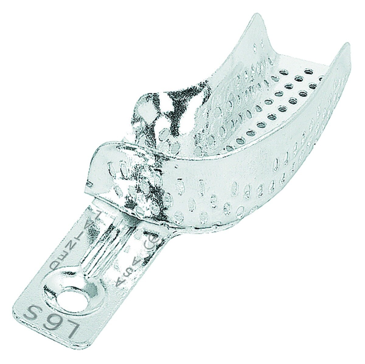 Porte-Empreintes Perforés aluminium ASA DENTAL - Partiel - Grand - L6S