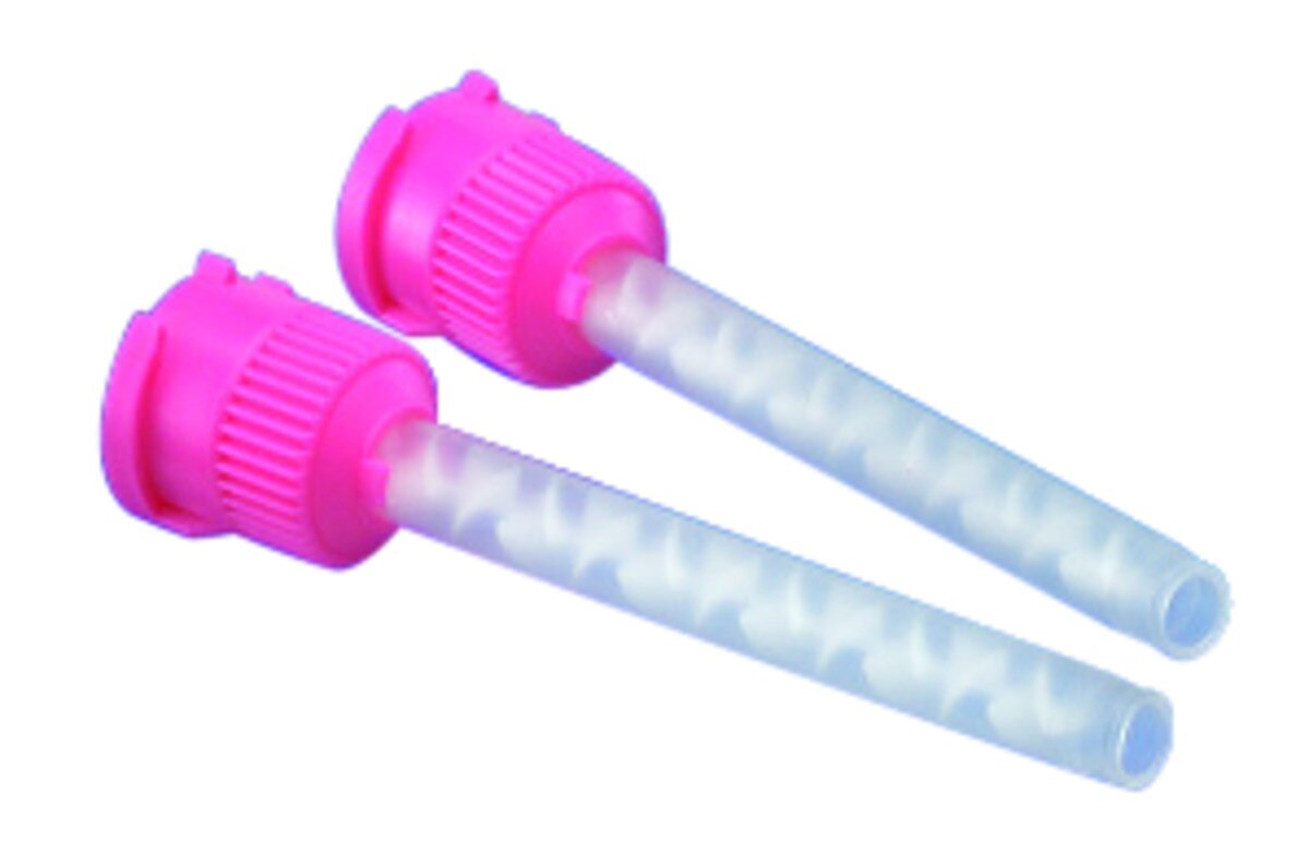 Pixelbite DETAX - Embouts mélangeurs roses - Boîte de 48
