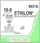 Ethilon Suture 10-0 1x6" Nylon Monofilament CS160-8/CS160-8 Black 12/Bx