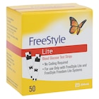 Freestyle Lite Blood Glucose Test Strip CLIA Waived For FreeStyle Lite 50/Bt
