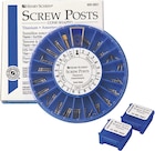 Screw Posts Titanium Conical Kit - Complete set