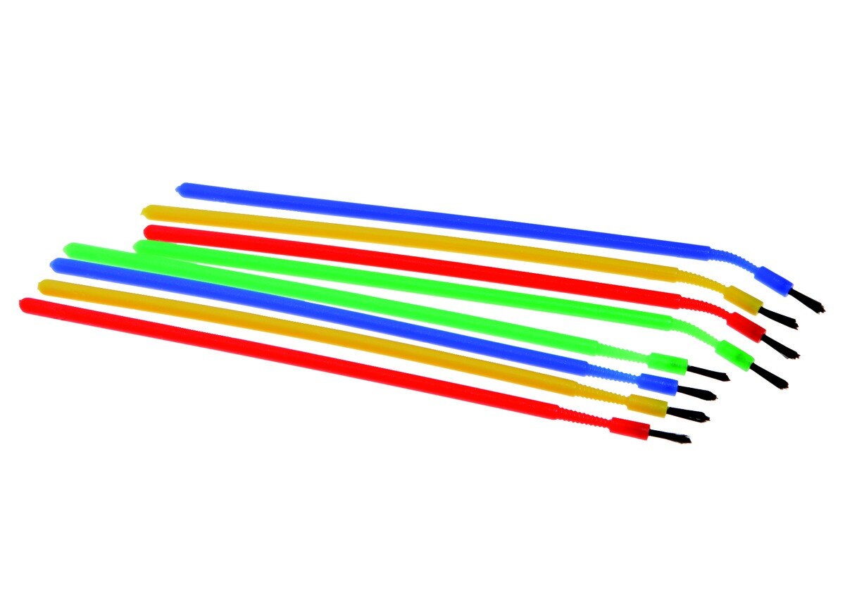 Pinceaux applicateurs HENRY SCHEIN - Jaune - Boîte de 100