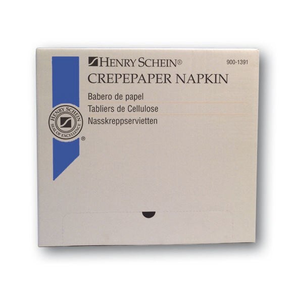 Crepepaper Napkin - Per doos, 1000 stuks