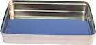 RVS Instrumententray met deksel - 18 x 14 cm