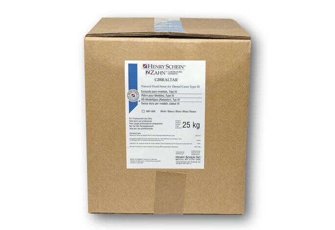 Gibraltar gips natuurlijk - Type III - Blauw, 25 kg