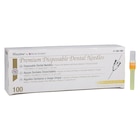 HSI Premium Needle Plastic Hub 27 Gauge Short Yellow 100/Bx