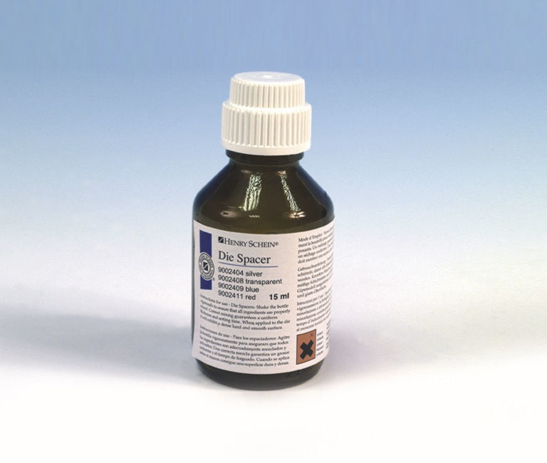 HS - Die Spacer - Zilver, laagdikte 13 µ, penseelflesje 15 ml