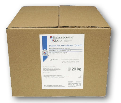 Articulatiegips - Type III - Wit, 20 kg