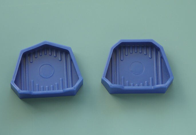 Modelvormers blauw - Onder (8,7 x 6,8 cm)