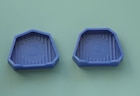 Modelvormers blauw - Onder (8,7 x 6,8 cm)