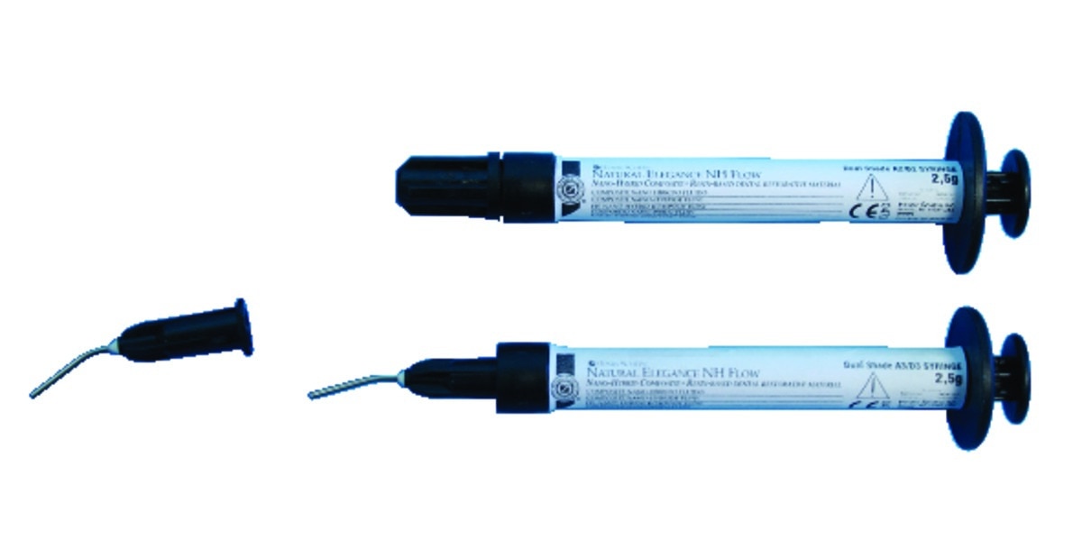 Natural Elegance Flow Nano-hybride HENRY SCHEIN - A2/B2 - Seringue de 2,3g