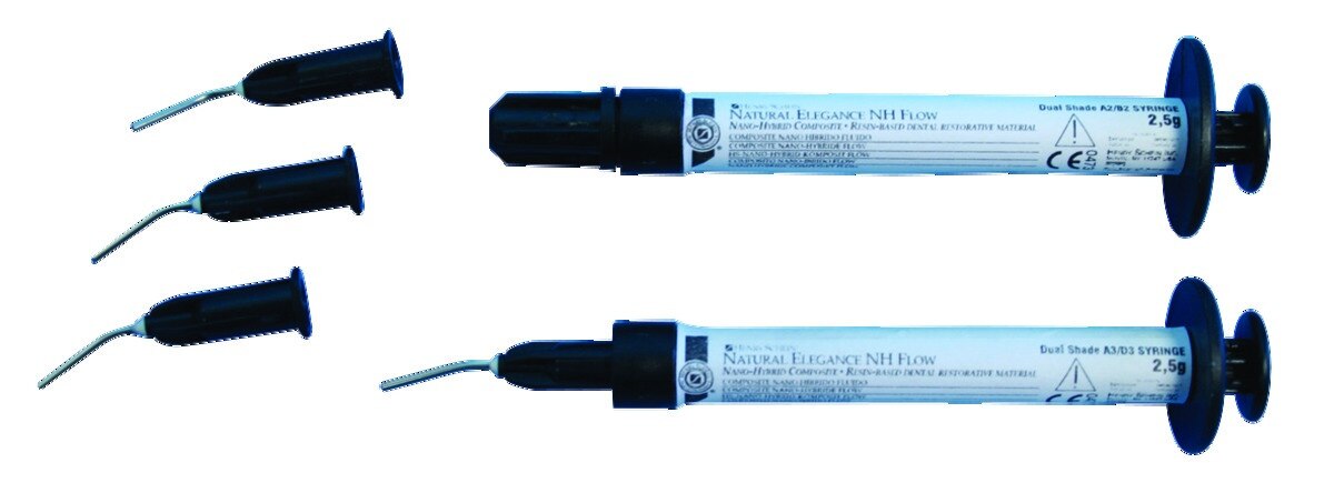 Natural Elegance Flow Nano-hybride HENRY SCHEIN - A3/D3 - Seringue de 2,3g
