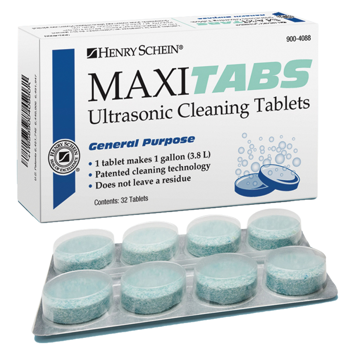 MaxiTabs Ultrasonic Cleaning Solution Mint 32/Box