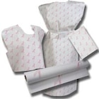 Exam Drape Sheet 40 in x 48 in Pink Ribbon Disposable 100/Ca