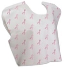 Exam Cape 30 in x 21 in Pink Ribbon Tissue Disposable 100/Ca