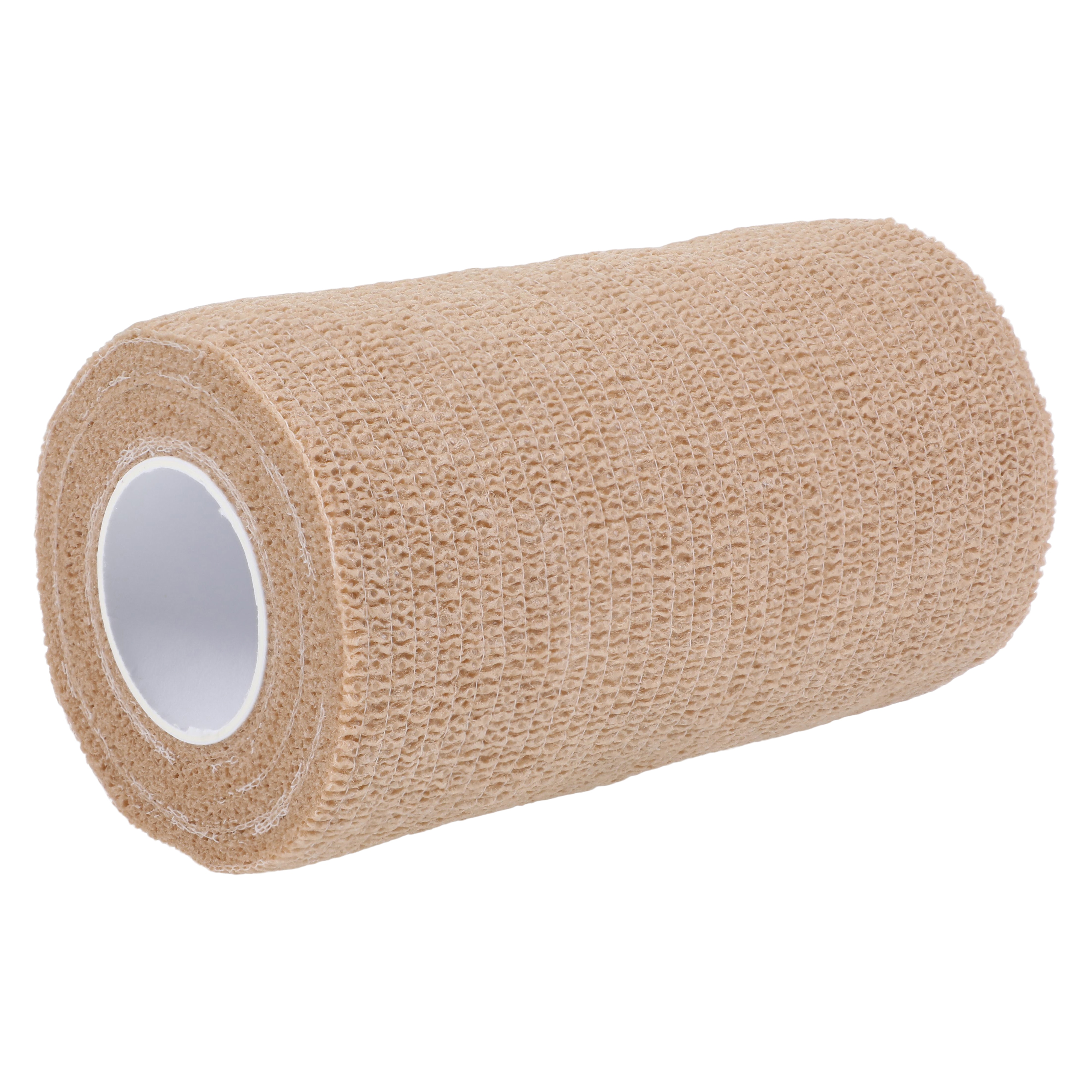 Self-Adherent Bandage Non-Woven Fabric 4"x5yd Tan Non-Sterile Ea