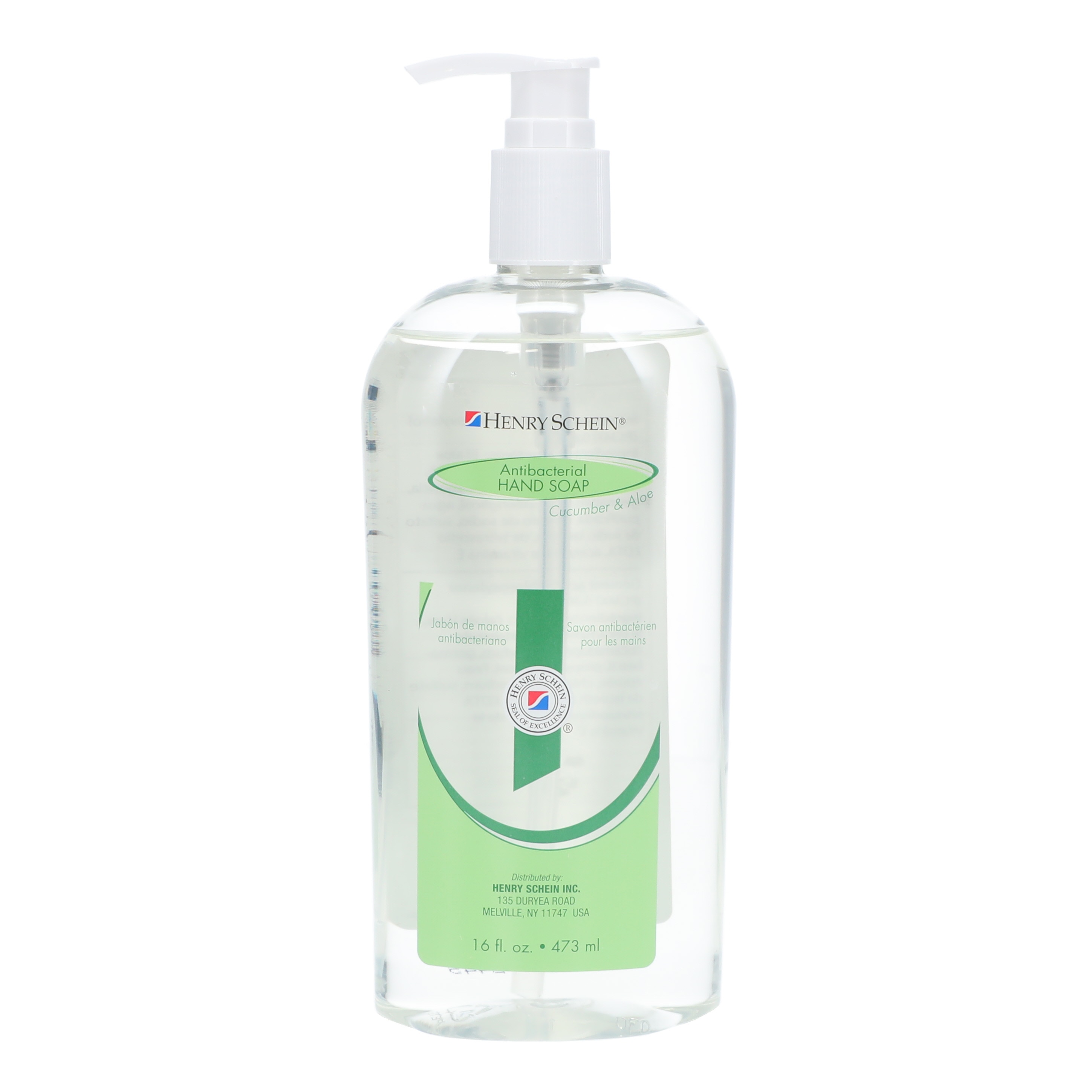 Liquid Soap 16 oz Pump Bottle Cucumber / Aloe Scent 16oz/Bt
