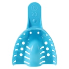 Disposable Single Arch Impression Tray Perforated 3 Medium Upper 12/Pk