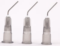 Prebent Dispensing Tips Gray 22 Gauge 20/Pk